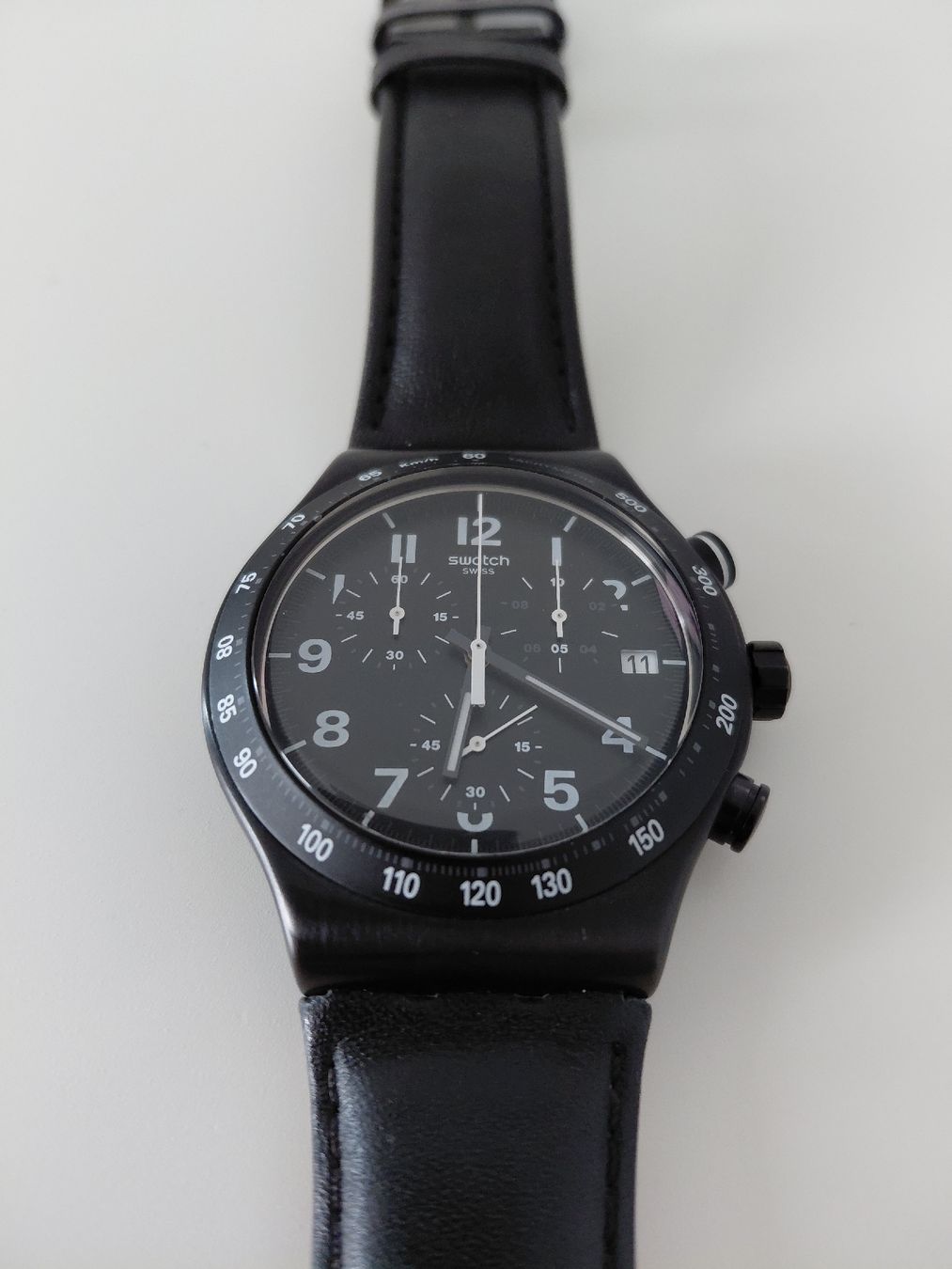 Swatch Uhren: Swatch Irony Chrono "Destination" - YVB402 – Neu (gemäss Beschreibung) aus Heimberg von noe_8prc