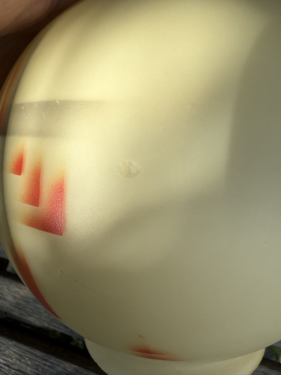 Lustres & lampes de plafonds: Antikes Lampenglas, Art Deco, grosse Version  – D'occasion à Affoltern am Albis par jonas1009 3