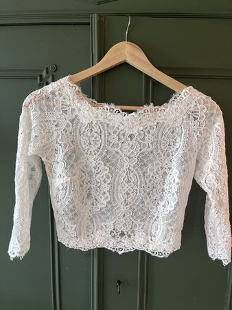 Schönes Boho-Wedding Top Grösse S
