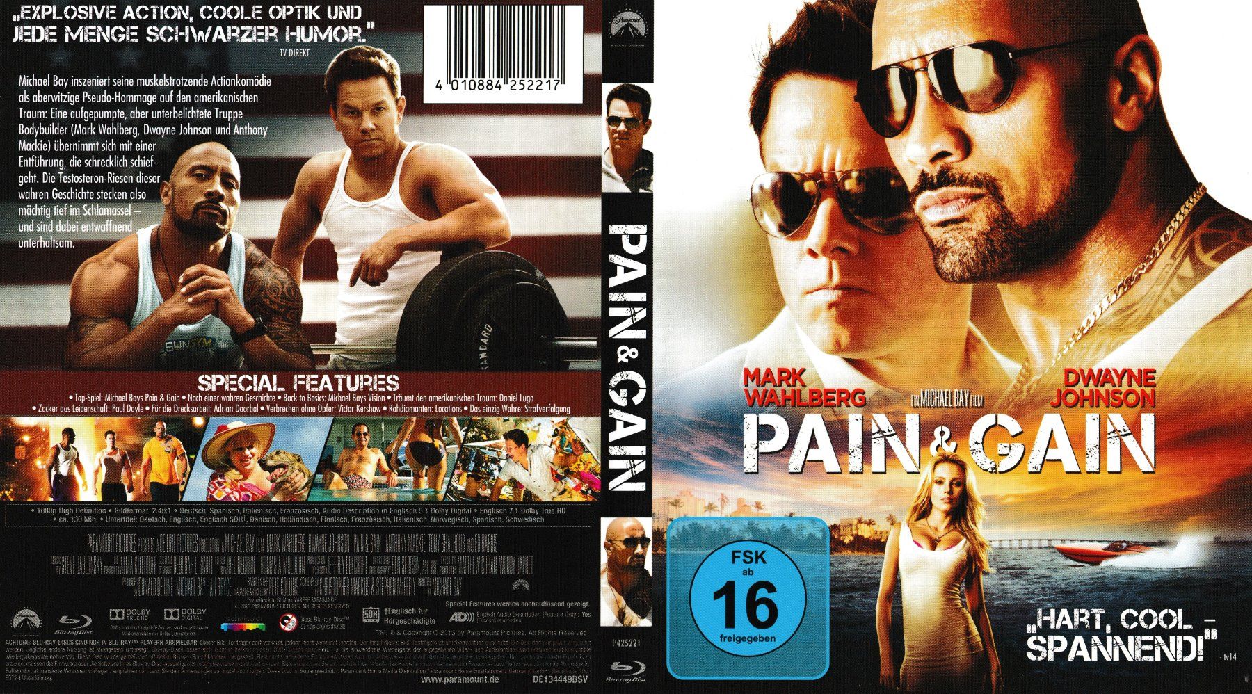 Tous les DVDs: Blu-Ray - Pain & Gain – D'occasion à Langnau am Albis par MediaRescuerKeLoX