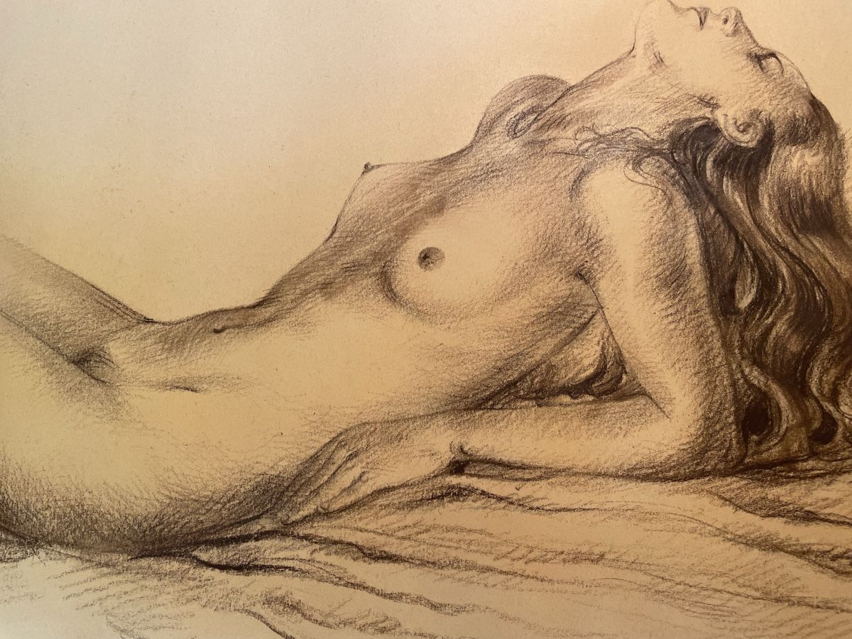 Poster & Bilder: Liegende Frau – Gebraucht aus Hindelbank von chinok01 3