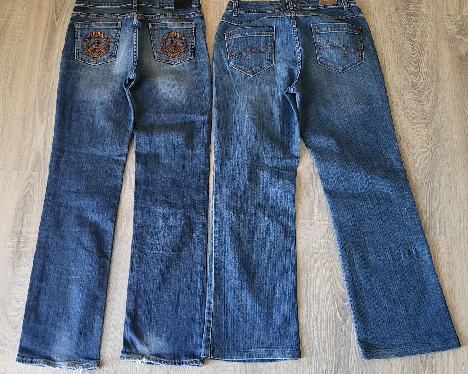 Jeans: 2 jeans femme 36/38 – Usato da Plagne venduto da pnz75 1