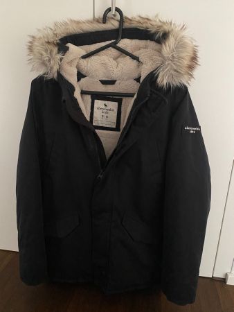 Abercrombie Winterjacke 15/16 Jahre dunkelblau
