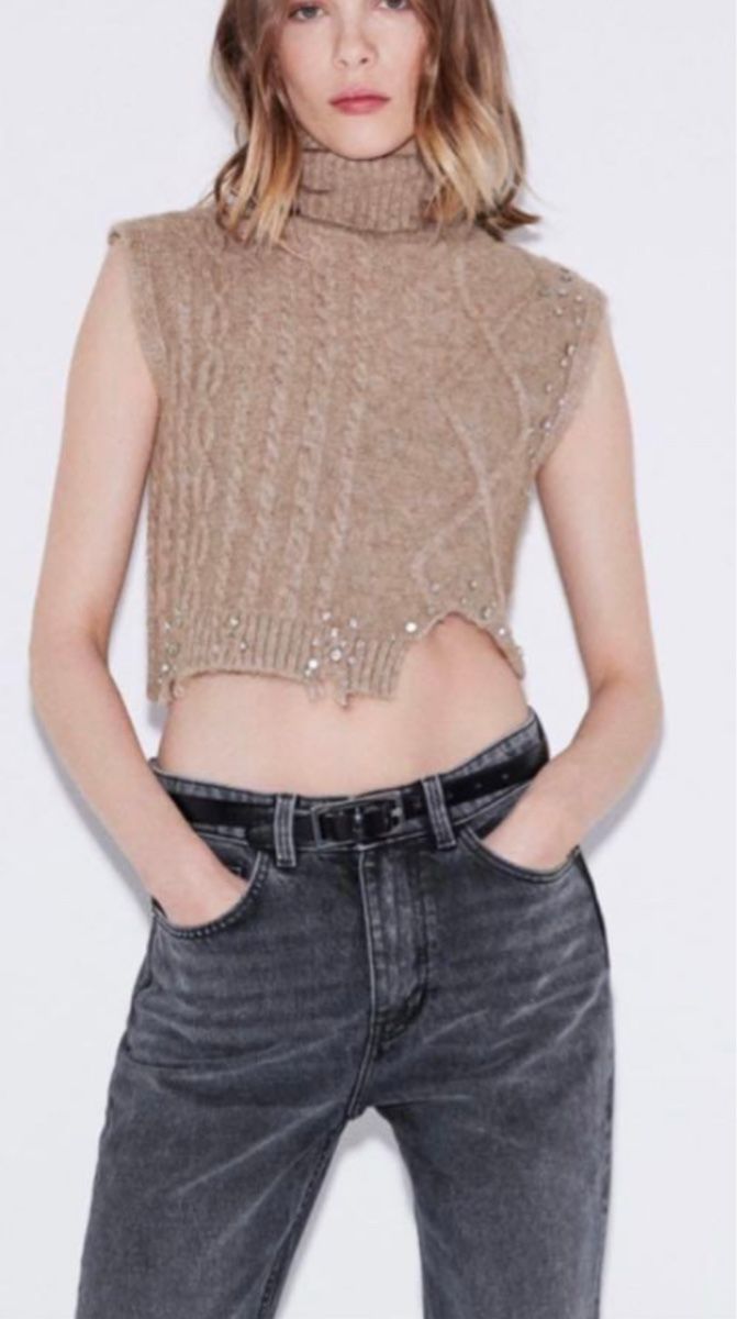 Zara Pullover & Sweatshirts: Zara Rollkragen Pullunder layering Look Pullover Massimo – Gebraucht aus Zürich von Lotta1509 2