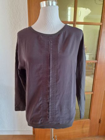 Marccain Olivgrün Bluse, Grösse M, Herbst-Look