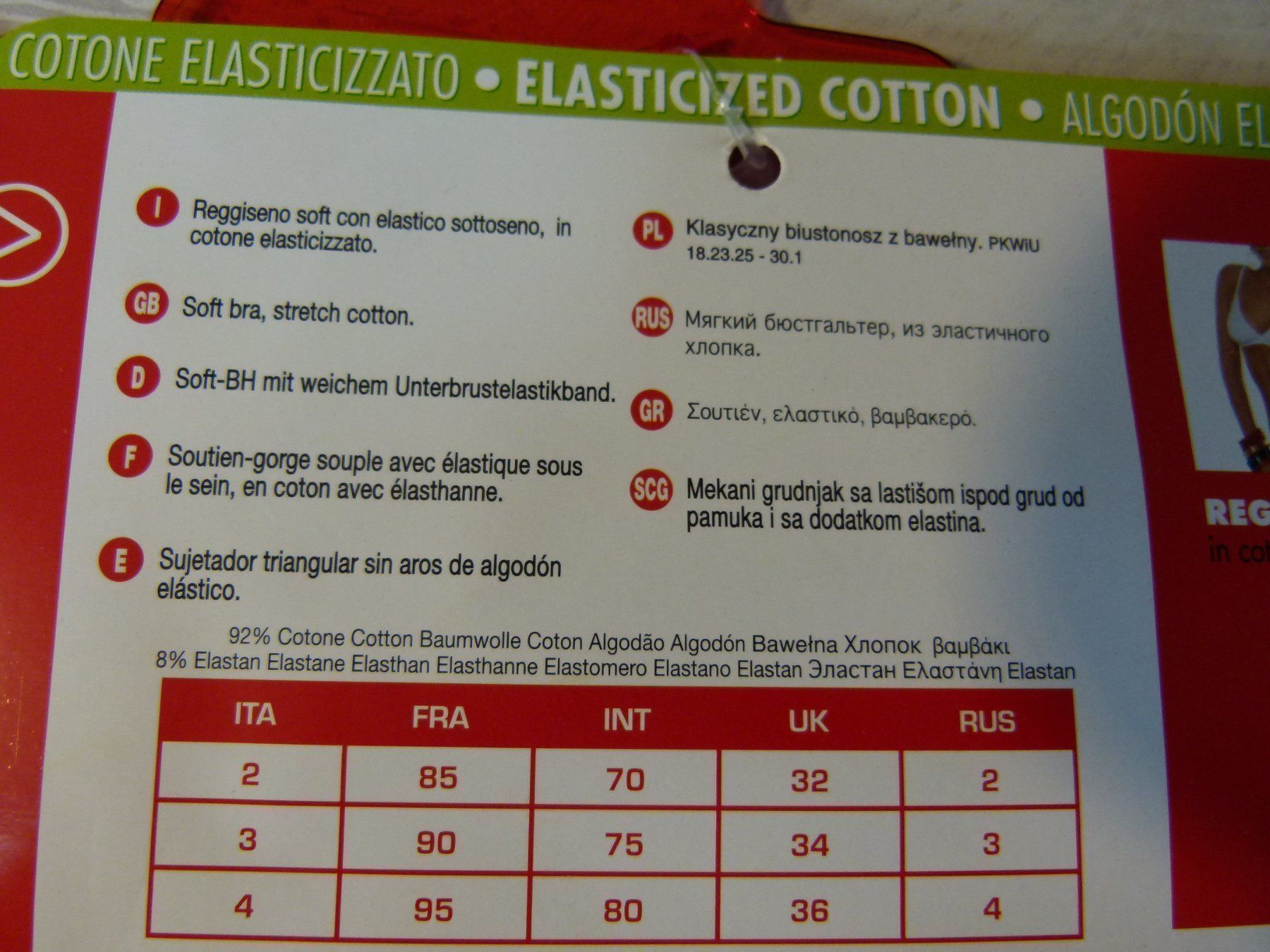 Altra biancheria intima: BH in Gr.2/70 Neu %92 Baumwolle – Nuovo e nell'imballaggio originale da Uerkheim venduto da Kaufoption 7
