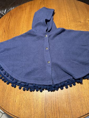 Pancho à capuche enfant
