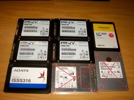1 stück 120/128gb ssd. Getestet. alle unter 100 stunden.
