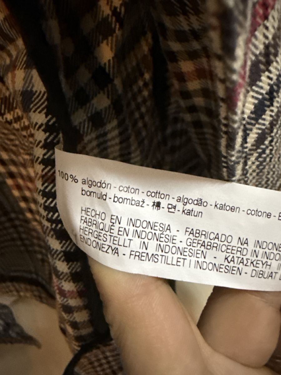 Zara Giacche: Vintage Plaid cort Blend jacket- Size Medium – Usato da Effretikon venduto da lio_gjr8 4