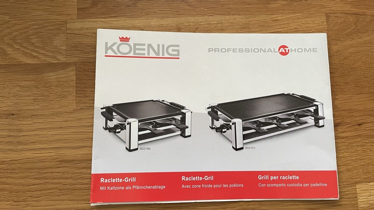 Elettrodomestici da cucina: KOENIG Raclette-Grill Top Zustand – Nuovo (secondo la descrizione) da Steffisburg venduto da santra 1