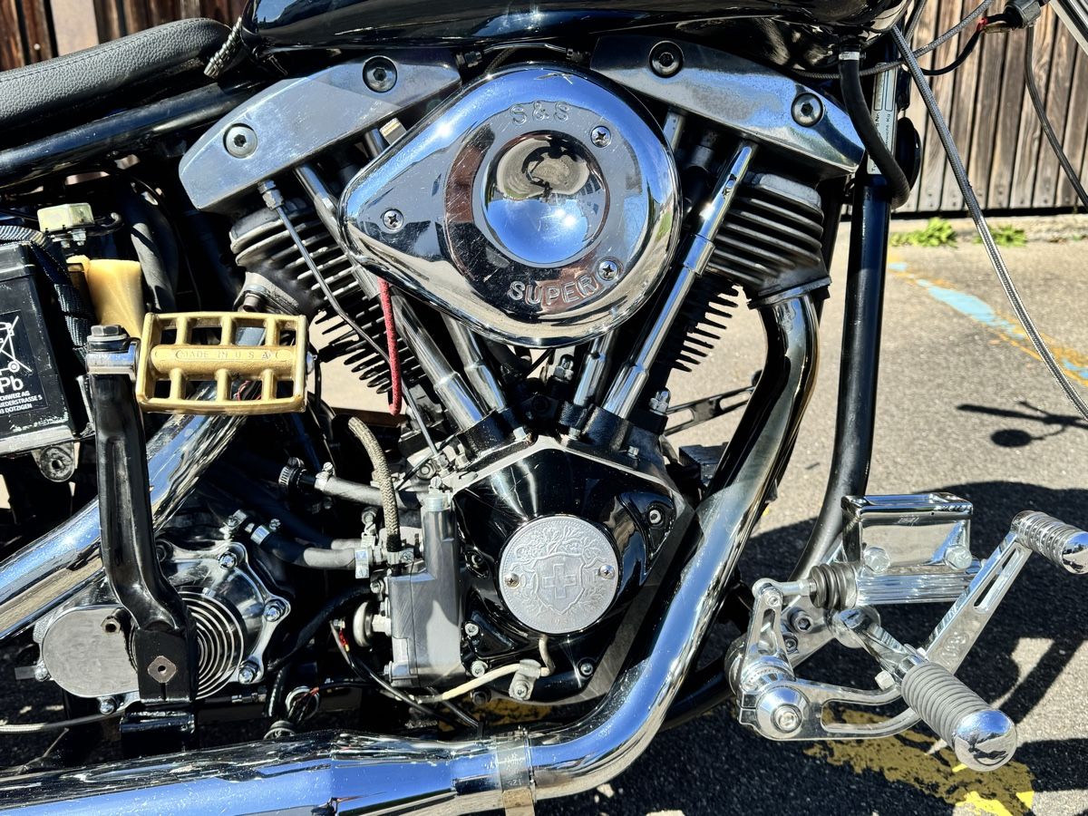 Chopper: Harley Davidson FLH 1200 Shovelhead – Usato da Bärschwil venduto da rst_5699
