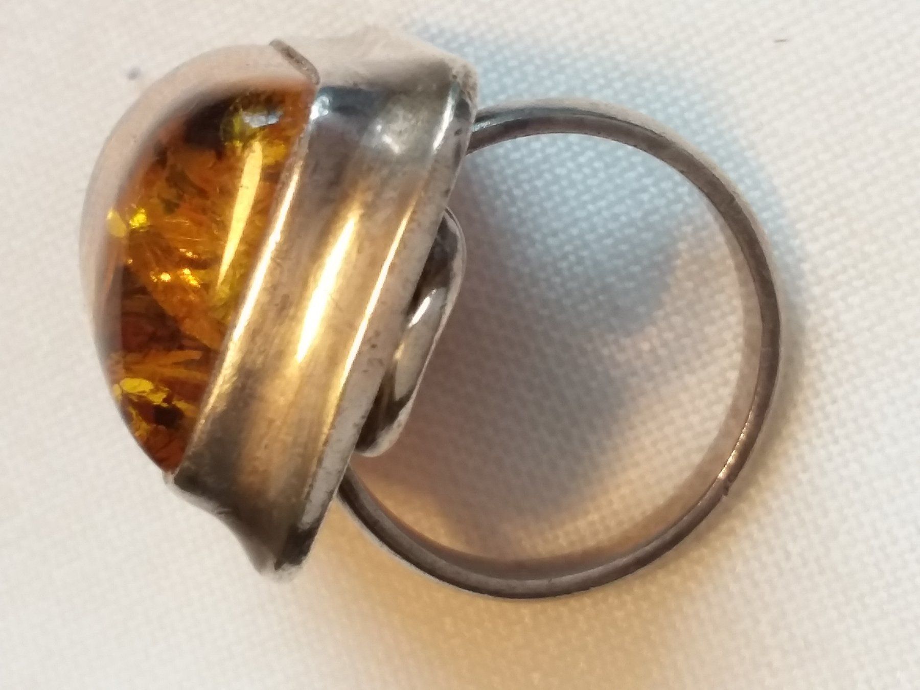 Anelli: Vintage Bernstein Sterling Silber Ring, Grösse 53 – Usato da Zürich venduto da gutsan 9