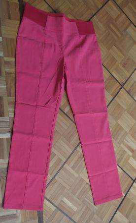 Pantalon rose-orange Anne Weyburn/Hose Anne Weyburn rosa-ora