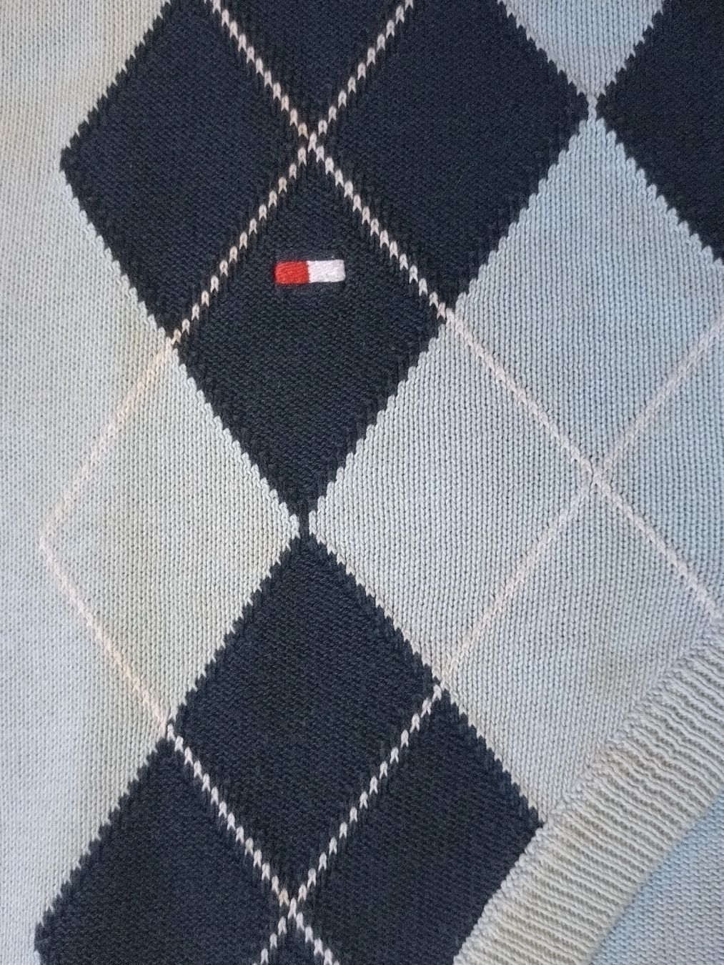 Tommy Hilfiger Pullover & Sweatshirts: Pull col en V Tommy Hilfiger losanges L – Gebraucht aus Farvagny-le-Grand von LaCaverne 2
