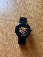 Montre Hip Hop tête de mort noire occasion