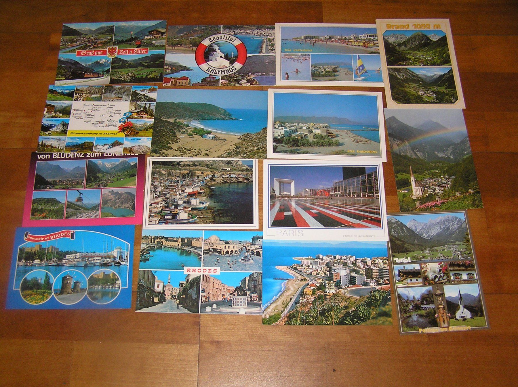 Cartoline postali: 90 Diverse Karten  Ausland – Usato da Lumbrein venduto da made02 1