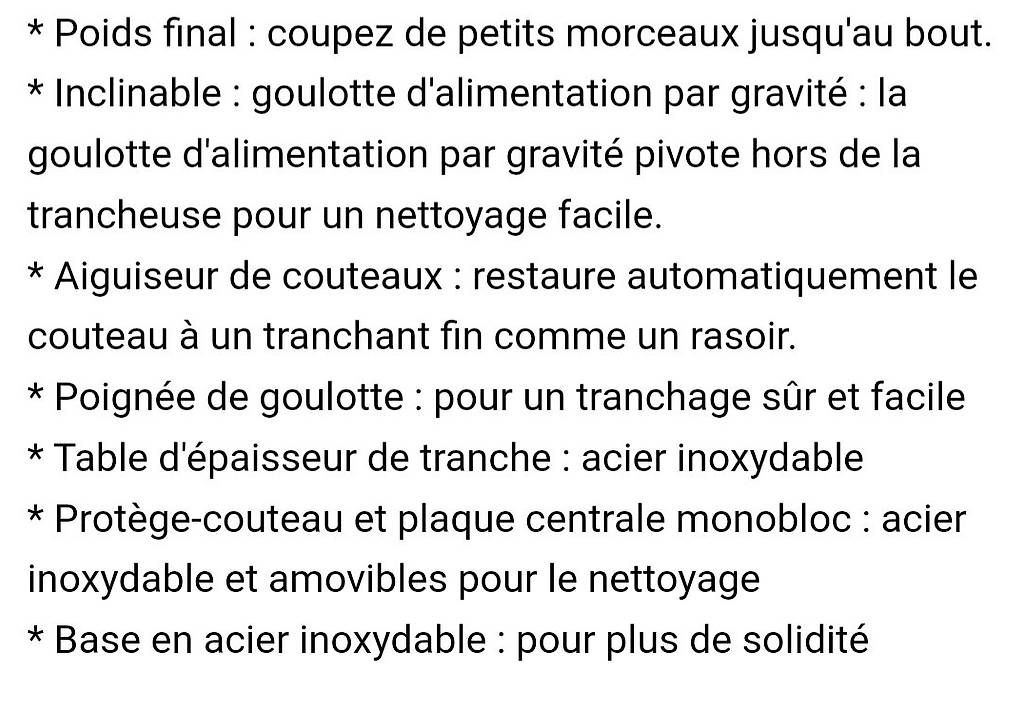 Cuisines complètes: Trancheuse professionnelle – D'occasion à  par  4