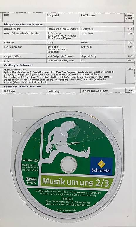 Libri: 2/3 Musik um uns – Usato da Merlischachen venduto da tsb-2025 2