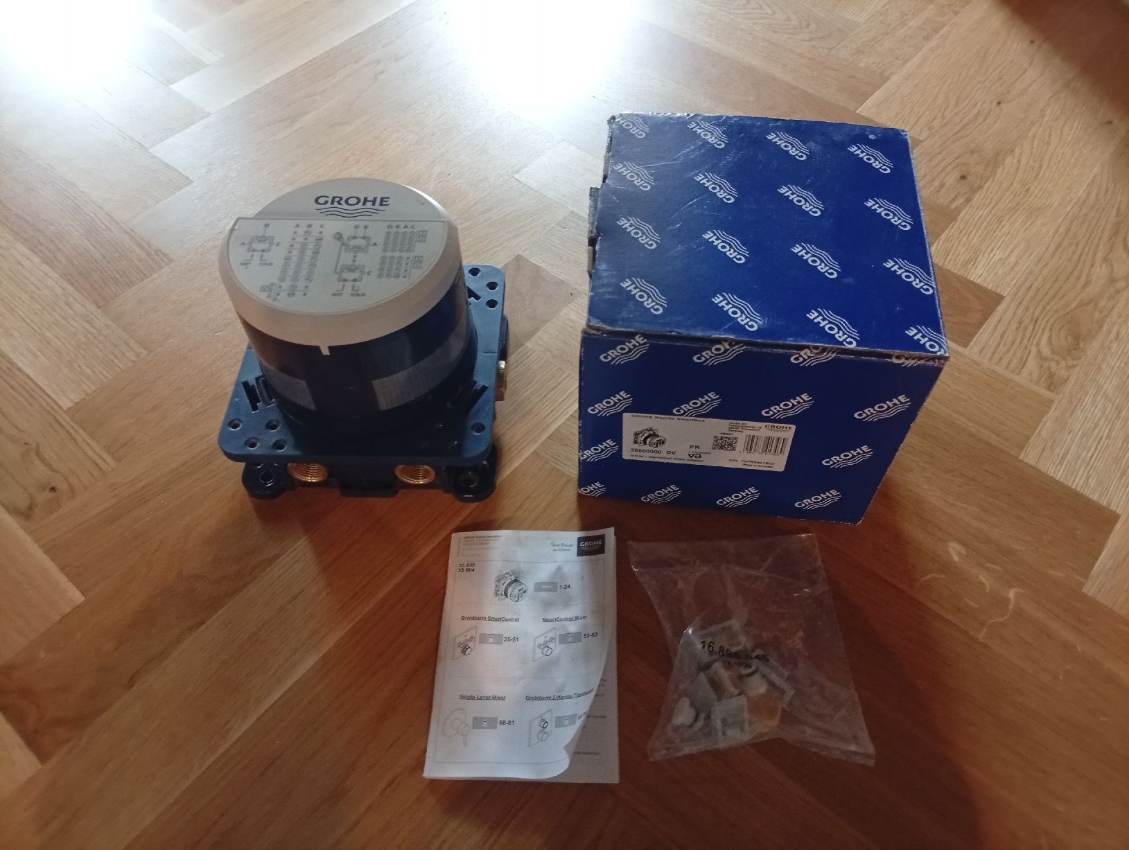 Grohe Docce: NEU Grohe Duschmischer Rapido Smart Box – Nuovo e nell'imballaggio originale da Uster venduto da Loro_