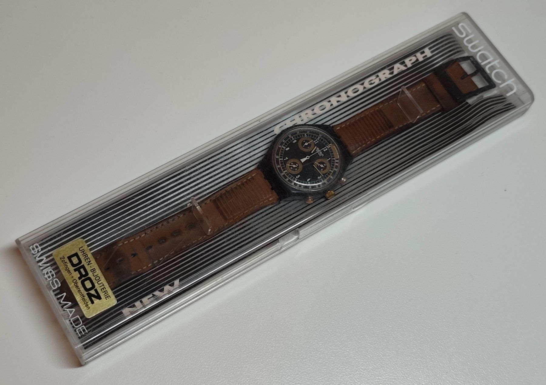 Swatch Montres: Swatch ⌚CHRONO SAND STORM - SCB104 – D'occasion à Eschenbach SG par Piratenschatz