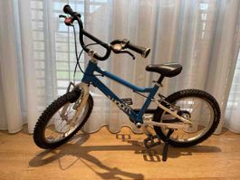 woom 3 – 16 Zoll – Blau – neue Reifen – technisch einwandfre