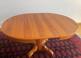 Table en bois style montagne
