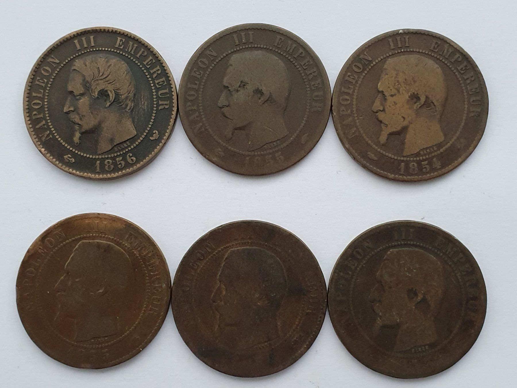 Tutti le monete: 6x 10 Centimes Lot Nr 3 – Usato da Pravidondaz venduto da LVtik 1