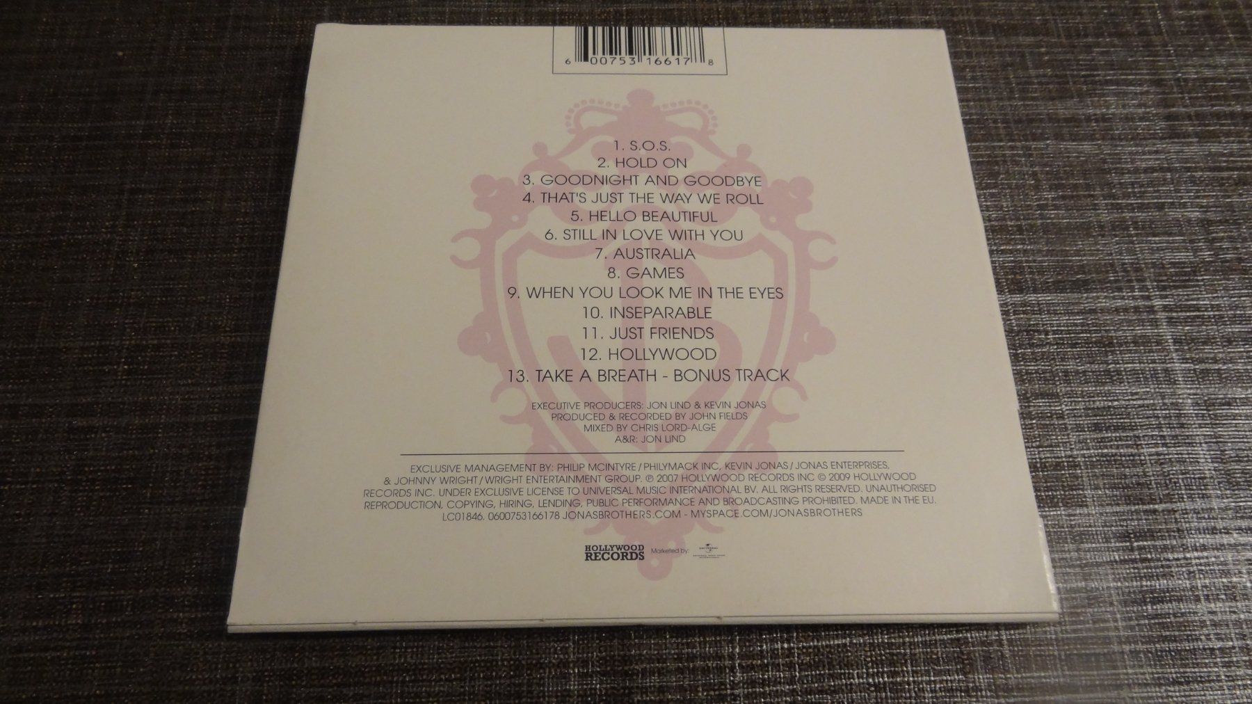 CD: Jonas Brothers - CD – Usato da Olten venduto da Disc-Ausverkauf 1