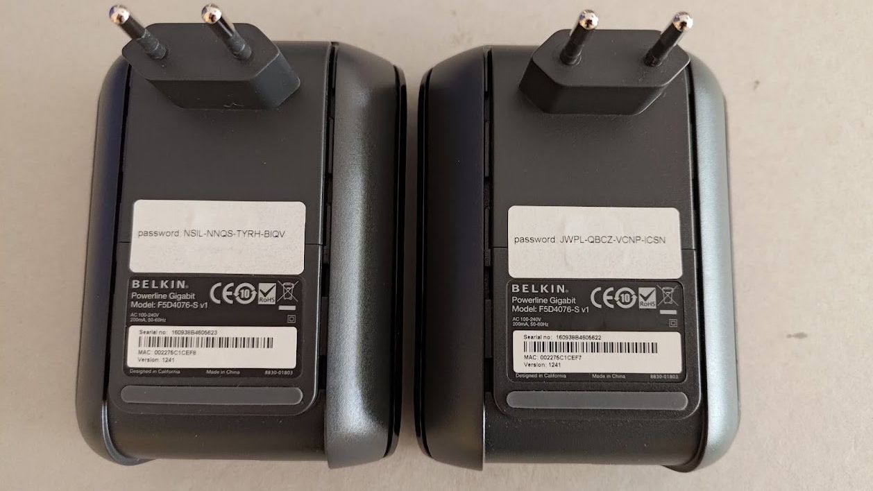 Belkin Laufwerke & Adapter: BELKIN Powerline Gigabit. – Gebraucht aus Lützelflüh-Goldb von alb_d9cx 1