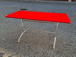 Gartentisch Klappbar 140cm X 75cm Rot