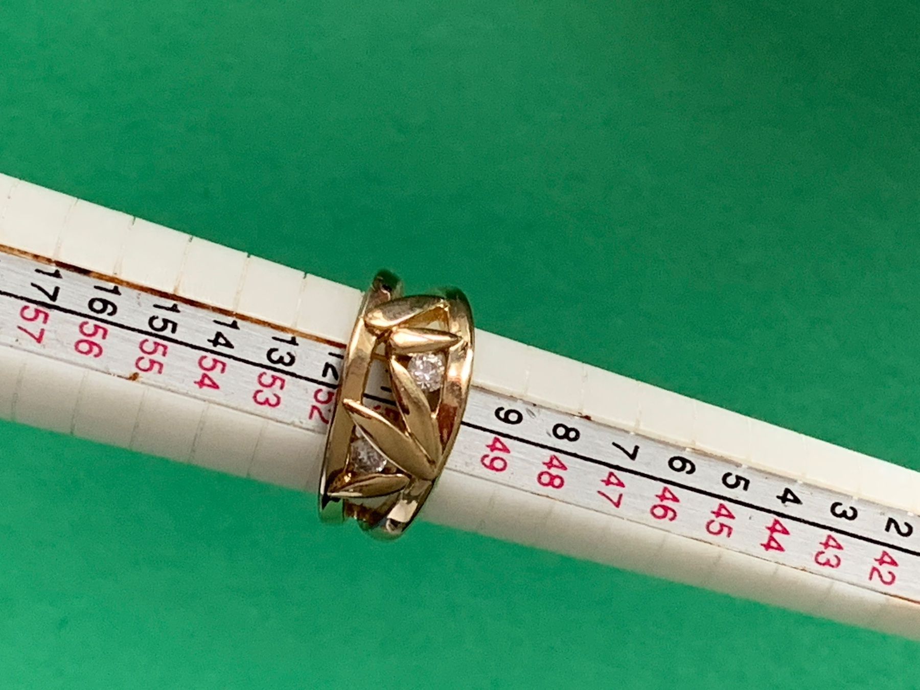 Anelli: Ring vergoldet chaotic edel (51/16) – Usato da Dittingen venduto da Bijoubelle 7