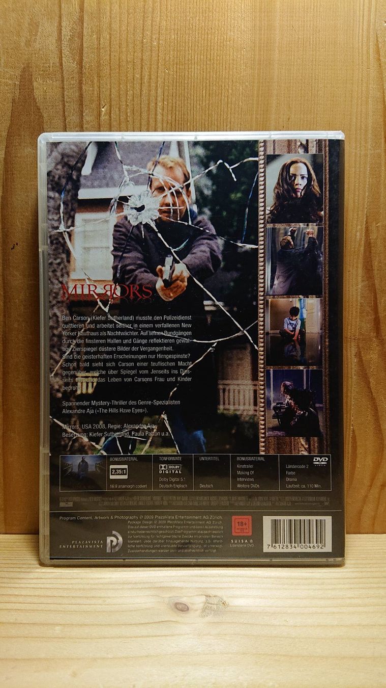 Tutti i DVDs: MIRRORS 1 und 2 auf DVD – Usato da Wilderswil venduto da Exebub 2