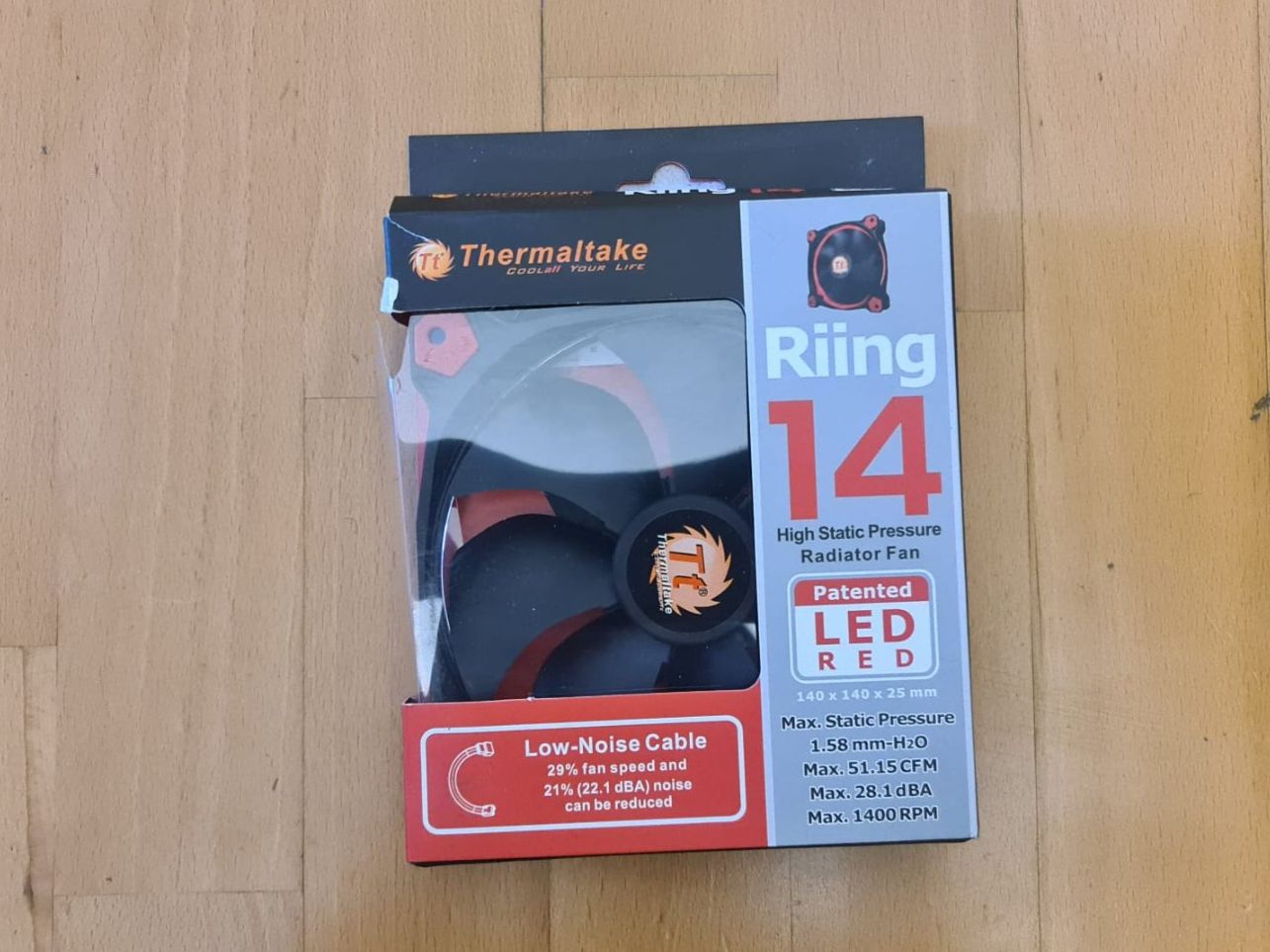 Thermaltake Custodie: Thermaltake Riing 14 – Nuovo e nell'imballaggio originale da Neuhausen venduto da coz_8knt