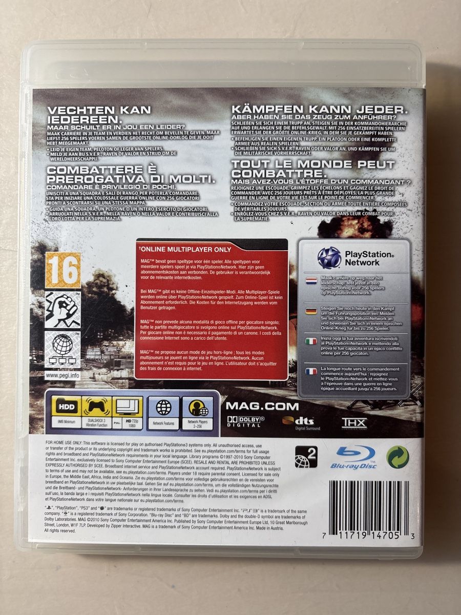 Sony Jeux: MAG – D'occasion à Ruswil par Slivio_ 1