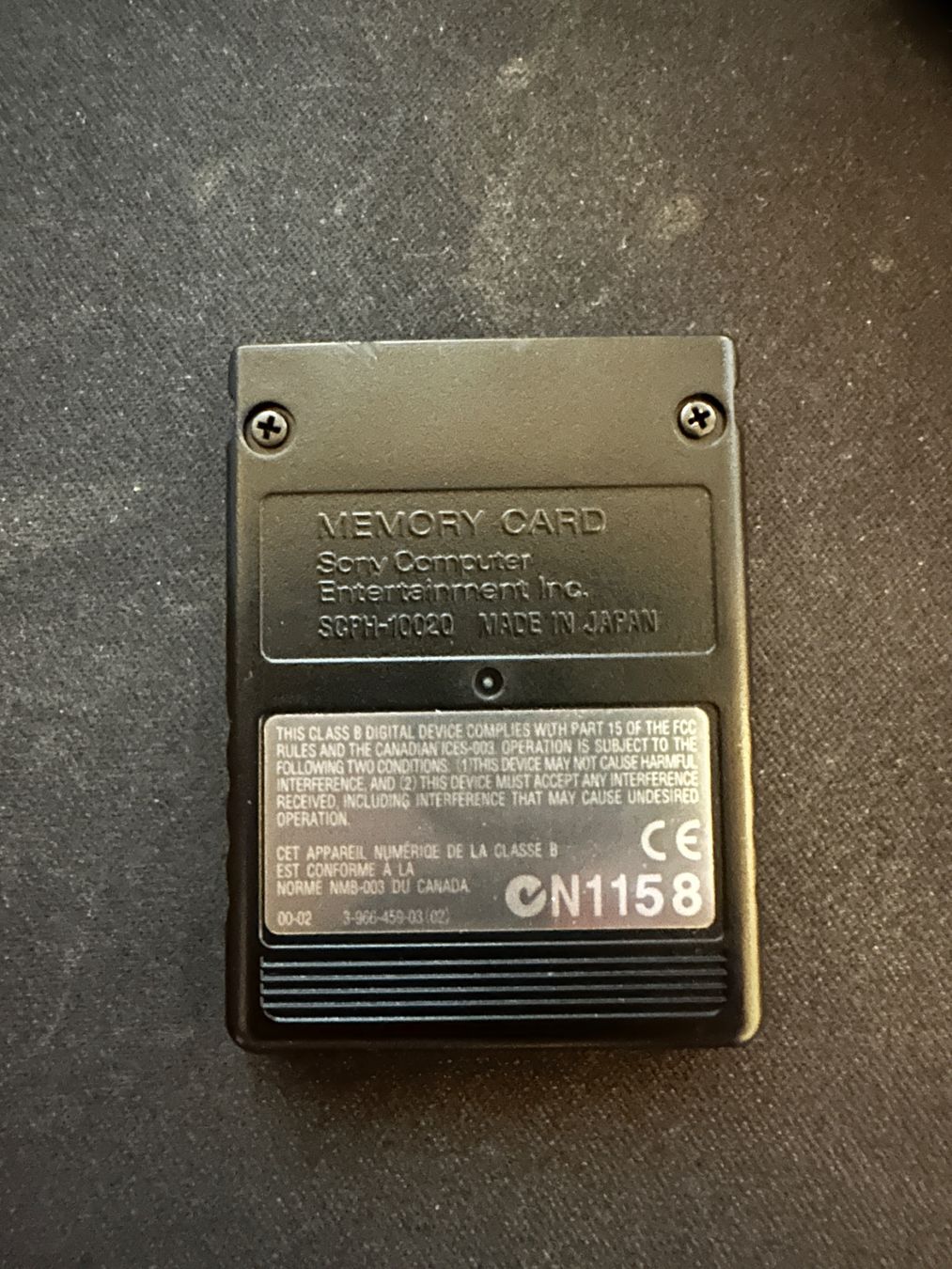 Sony Unités de mémoire & Cartes mémoire: PS2 Memory Card 8MB - Original! – D'occasion à Sulz AG par DealWerk 1