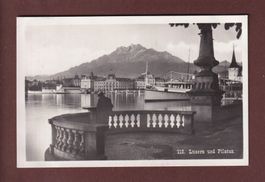 LUZERN - Schiff - Pilatus - 1930