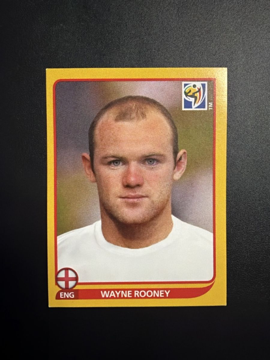 Panini Carte collezionabili: Fussball Sticker Wayne Rooney England Panini 198 – Difettoso da wynigen venduto da Birnenmus