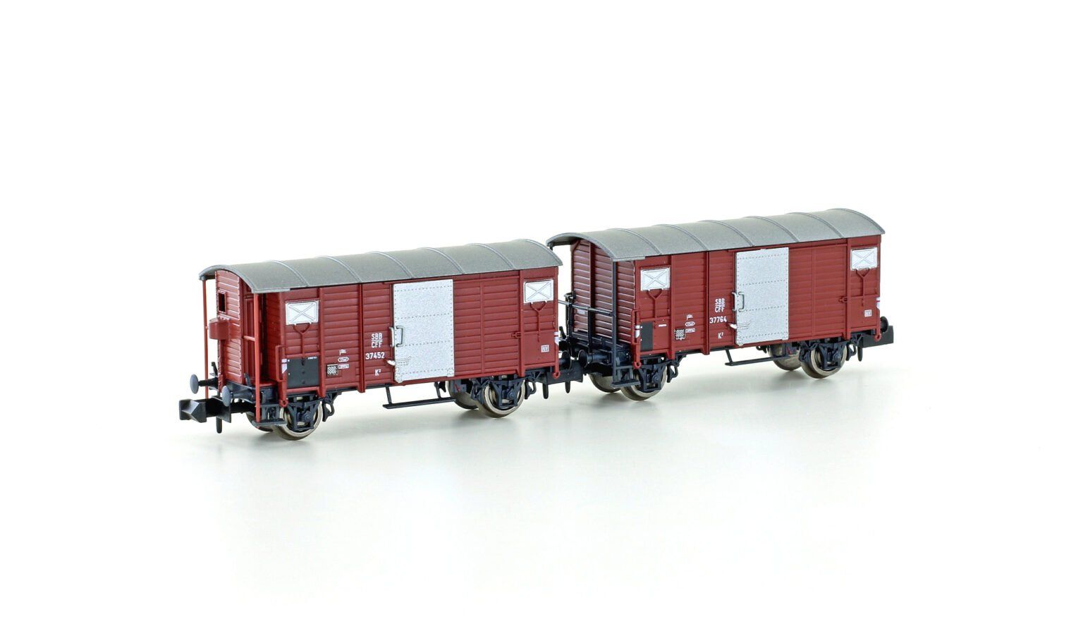 Hobbytrain Modelleisenbahnen: Hobbytrain 24201 SBB K2 2tlg. Güterwagen Set – Neu und originalverpackt aus Derendingen von FischertraiNs
