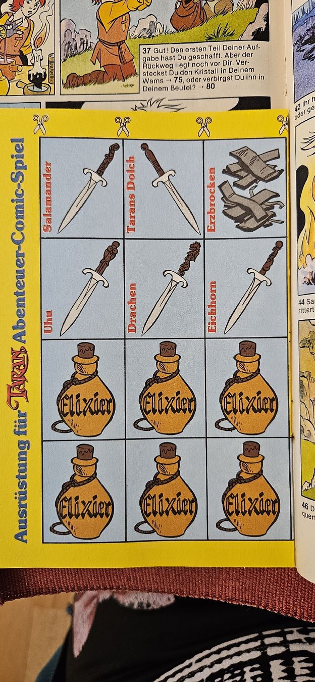Fumetti: Taran Abenteuer Comic-Spiel Ehapa – Usato da Basel venduto da Melibu 2