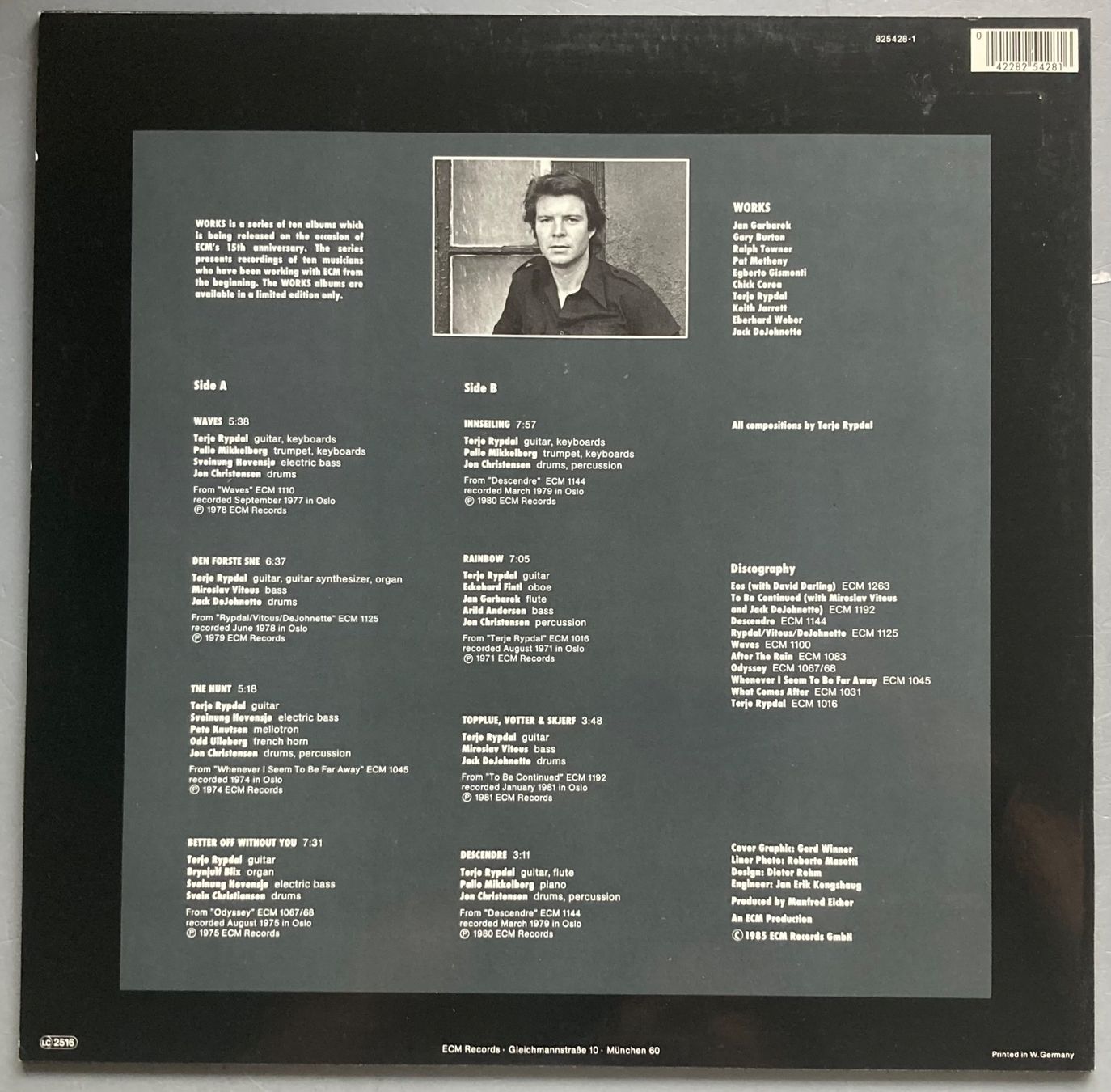 Vinyles: TERJE RYPDAL - WORKS – D'occasion à Poliez-Pittet par Newtown-Records 1