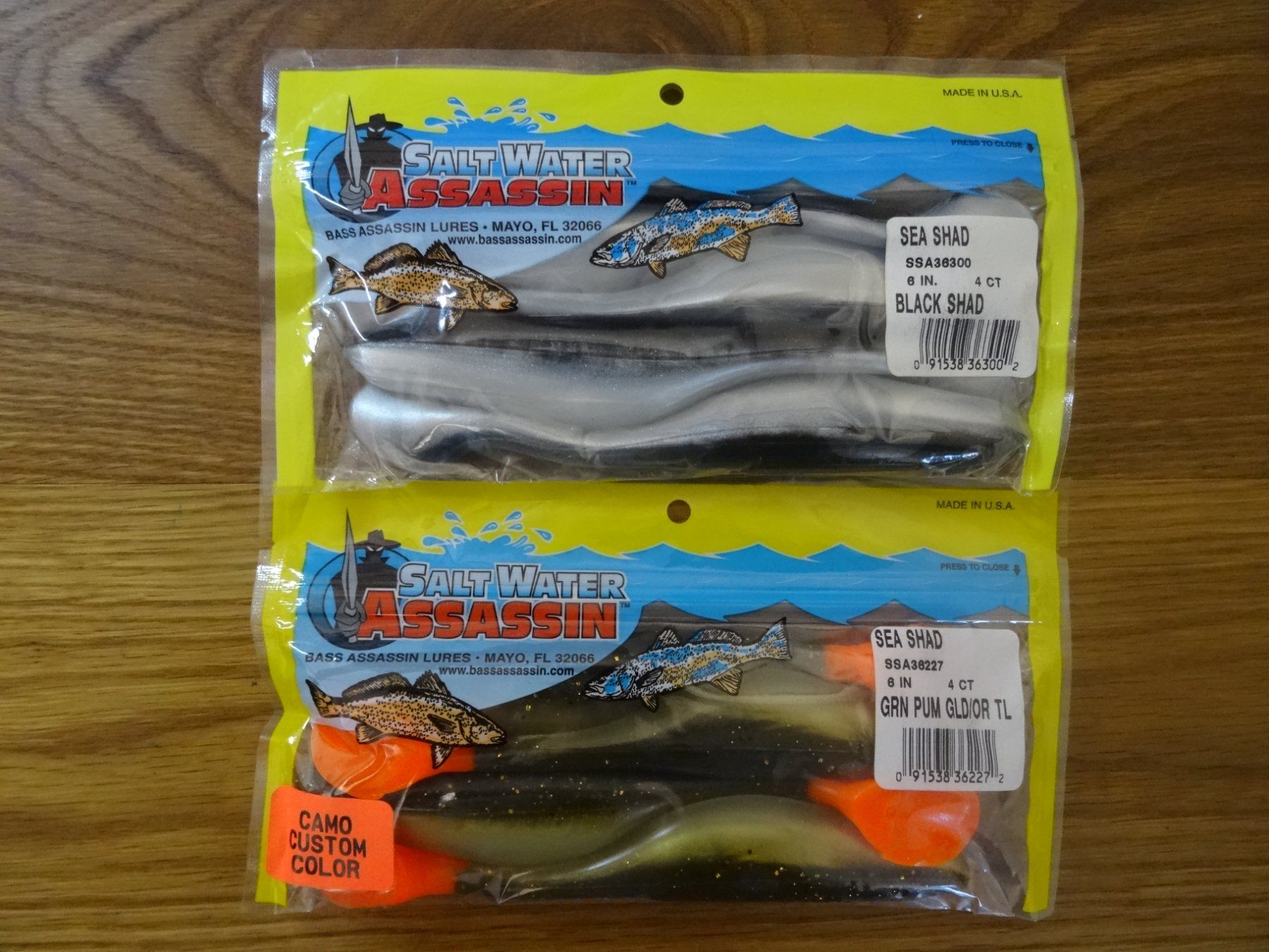 Esche: 6" Sea Shad von Bass Assassin – Nuovo e nell'imballaggio originale da Balm b. Günsberg venduto da enomis83