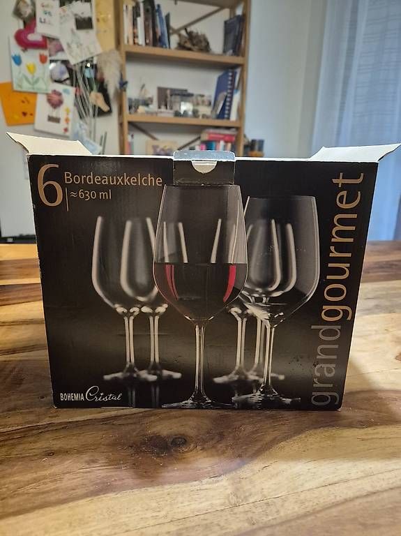 Bicchieri: Rotwein Gläser Bordeaux Kelche – Usato da Schänis venduto da Sonntagskind89 2