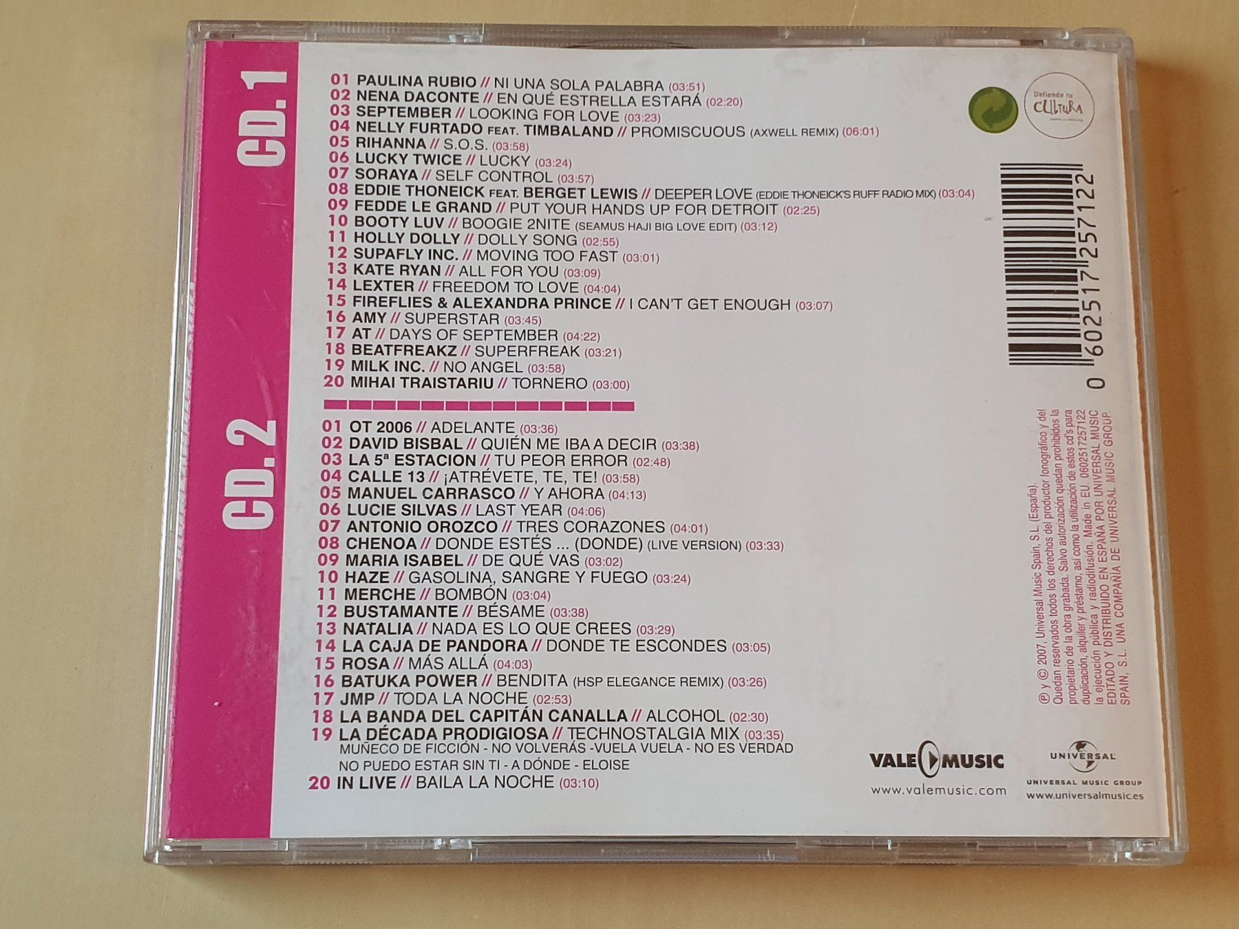 CDs: Superventas 2007 – D'occasion à Stansstad par collectorsshop 1