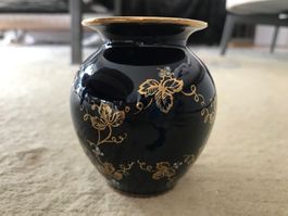 Vase/Blumenvase/ Vaso Alka Bavaria Fine Kobalt
