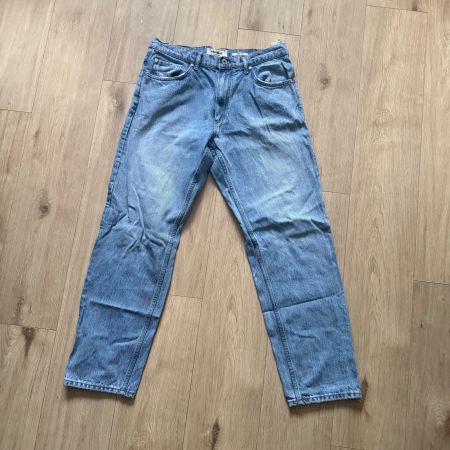 Jean Pull&Bear coupe wide leg bleu taille EUR 42 bon état
