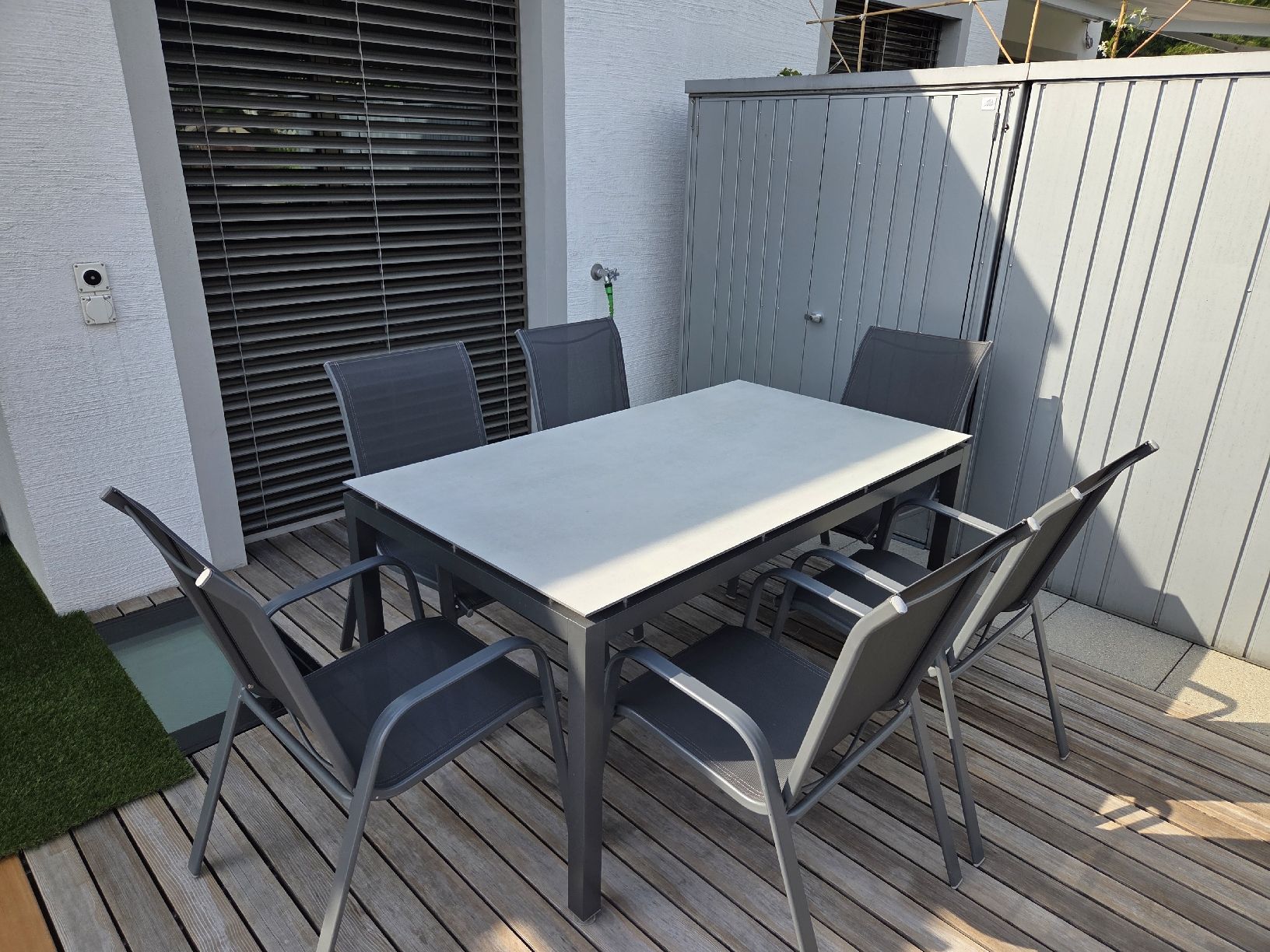 Tischset: Gartentisch mit 6 Stühlen – Gebraucht aus Baden von Tabaka90