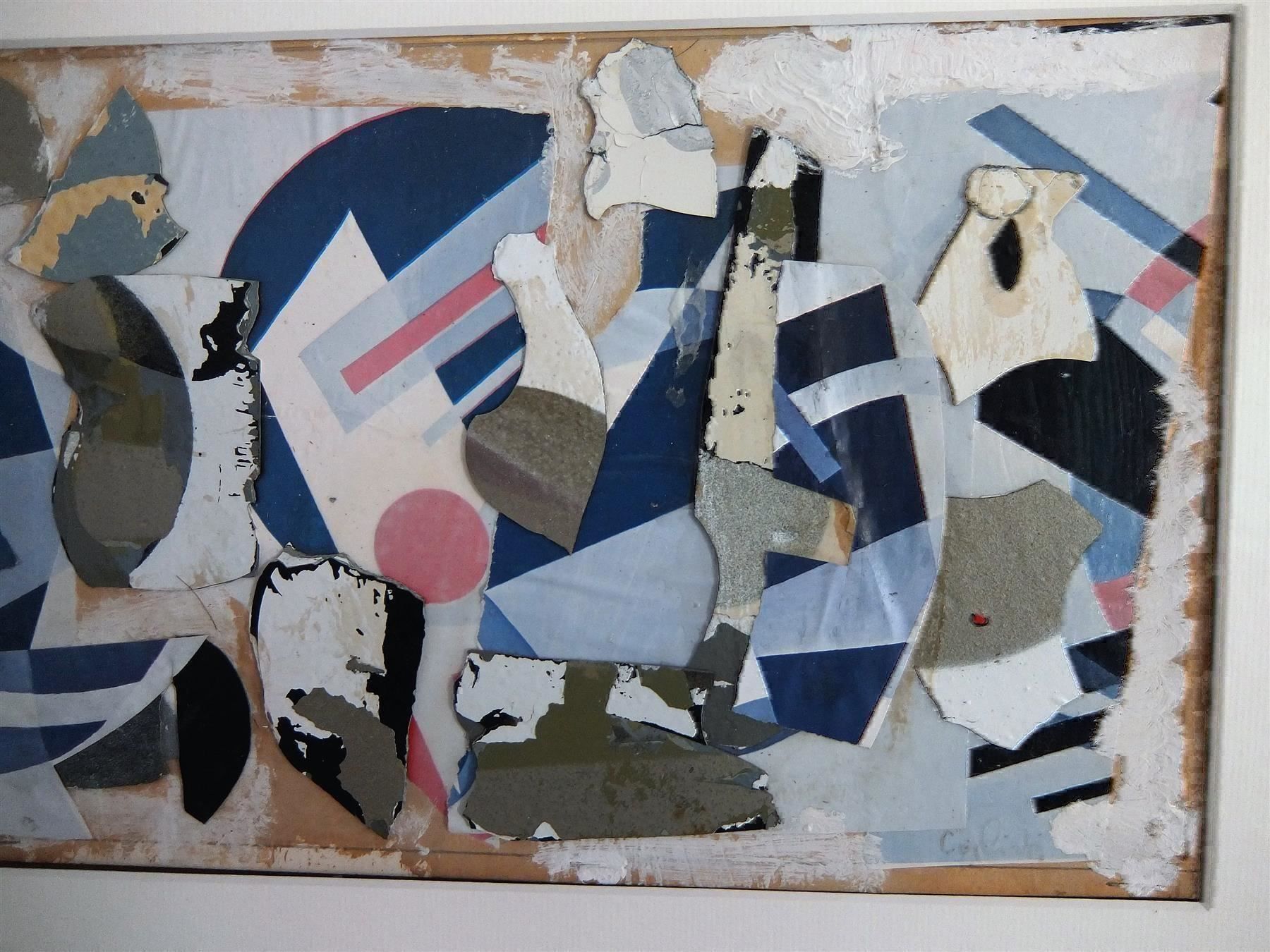 Ugo Cogliati (1925-1985) original mischtechnik collage 1 (Neu und ...
