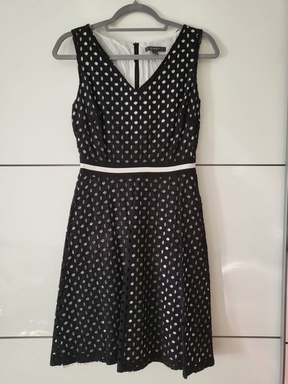 ESPRIT Damen Kleid Aus Viskosemix – Schmal Geschnitten, Knielang, Perfekt Für Casual-Outfits