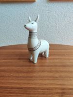 Adorable figurine lama en céramique 