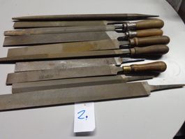 Feilen mittel mit und ohne Griff Diverse L Ca. 50 cm